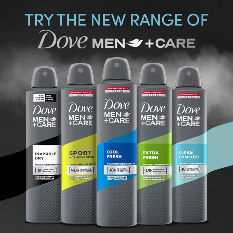 Dove Men+Care Cool Fresh Dry Spray Antiperspirant Deodorant