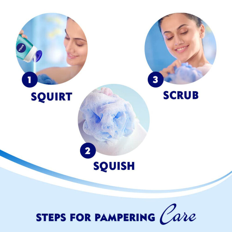 NIVEA Frangipani & Care Oil Body Wash Shower Gel