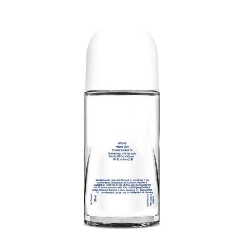 NIVEA Natural Glow Smooth Skin Deodorant Roll On For Women