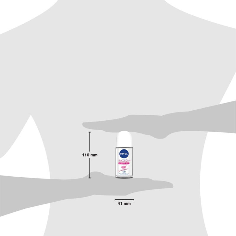NIVEA Natural Glow Smooth Skin Deodorant Roll On For Women
